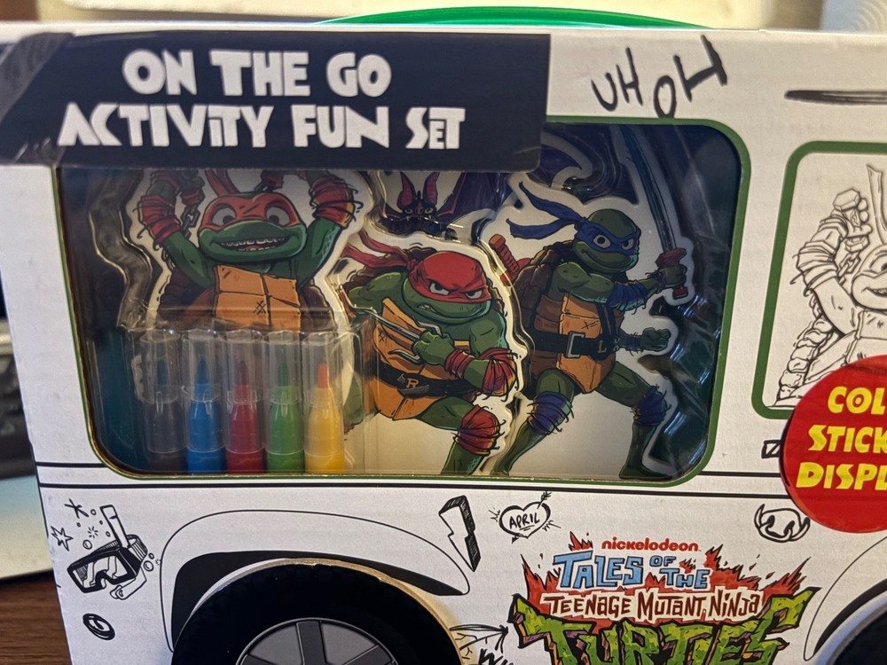 TMNT On The Go Activity Fun Set