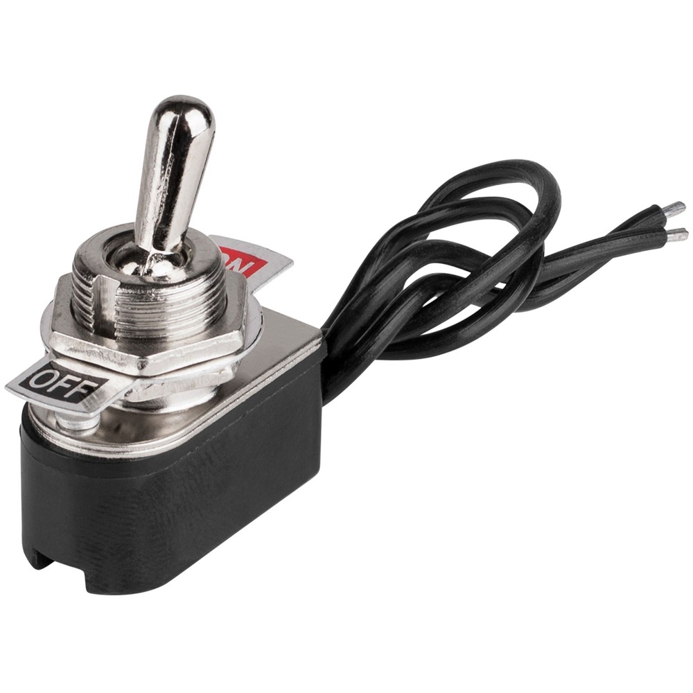 SPST Light Duty Toggle Switch Pre Wired
