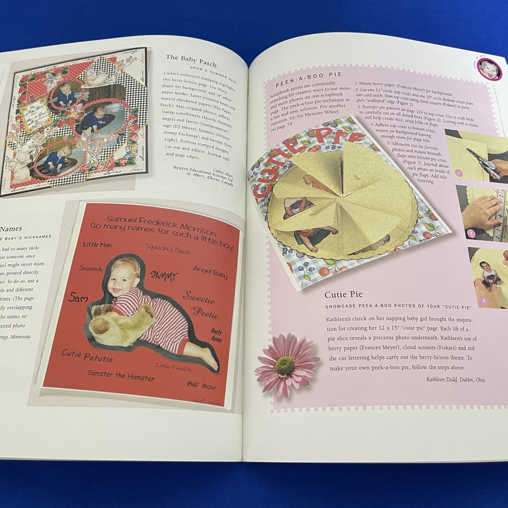 Memory Makers Baby Scrapbooks Page Ideas Techniques