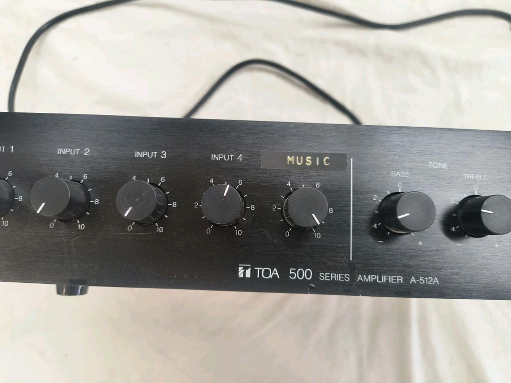 TOA A-512 A 70 VOLT AMPLIFIER