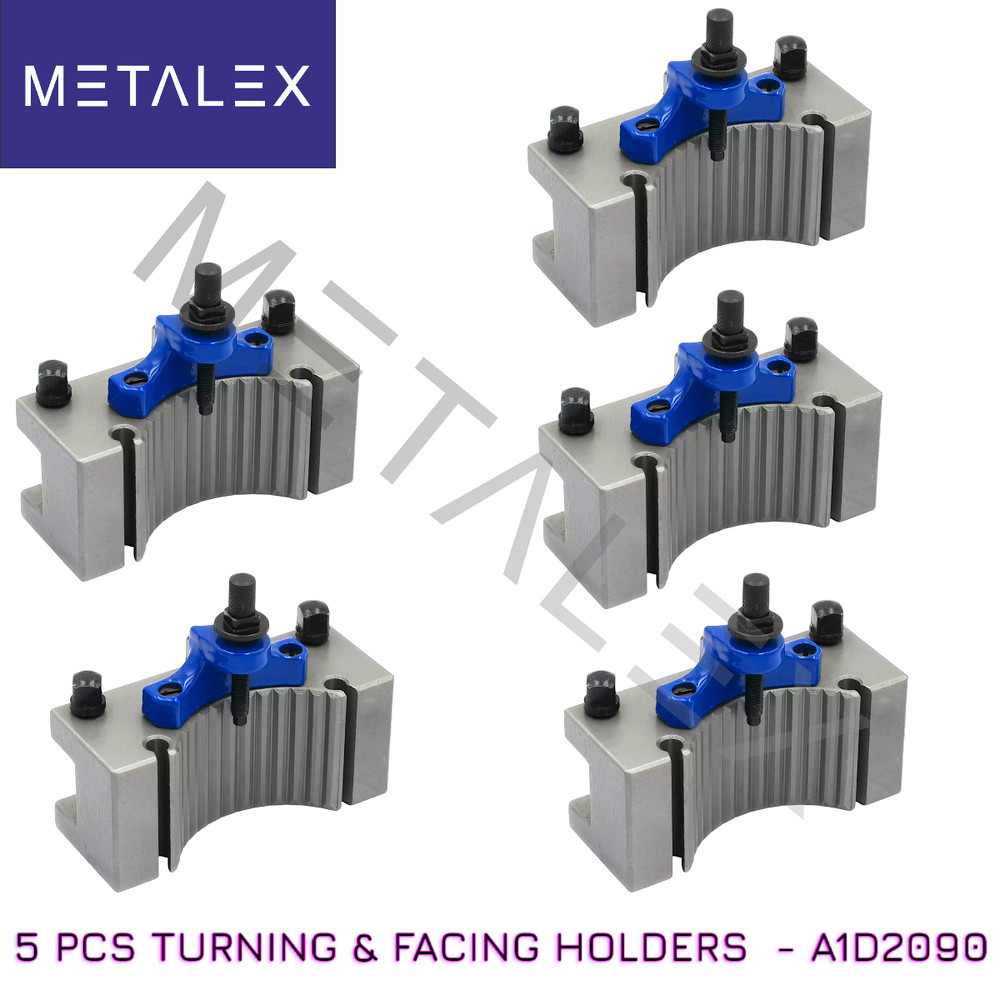 5 PCS A1D2090 Turning Tool Holder For A1 Multifix Quick Change Tool Post 540-100
