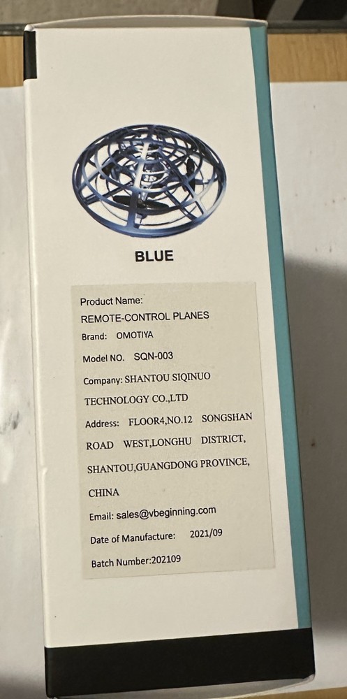 Omotiya UFO Interactive Aircraft