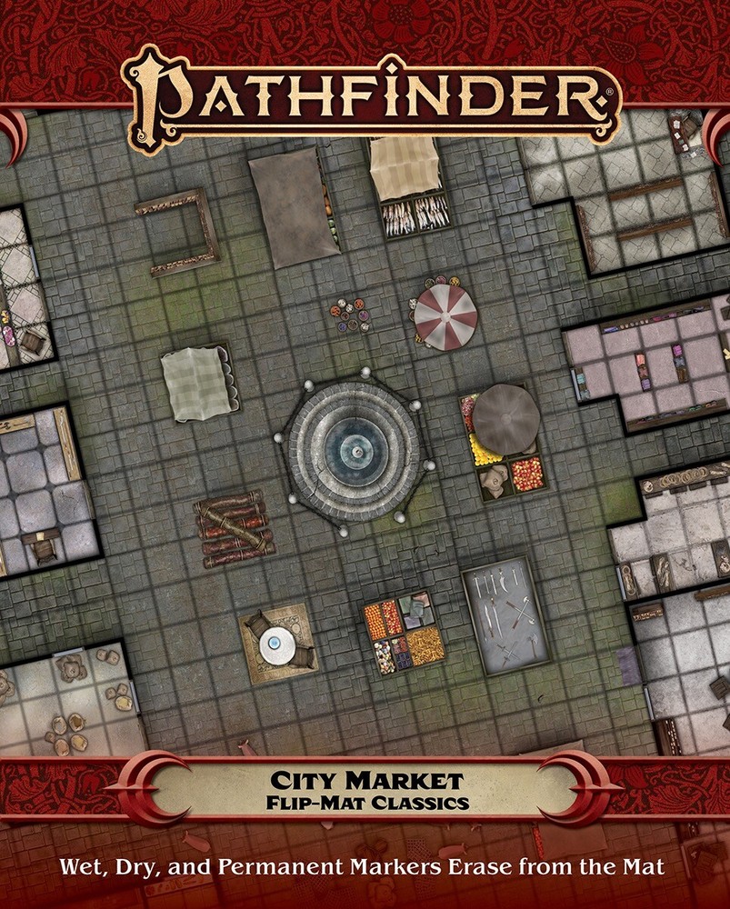 Pathfinder(RPG) Flip-Mat Classics: City Market