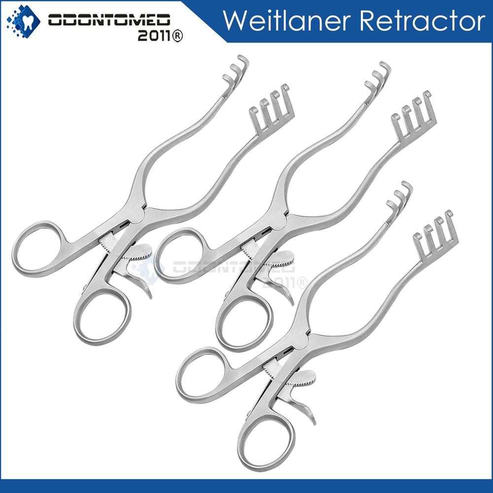 3 Weitlaner Retractor 5.5" Blunt 3X4Veterinary Instruments