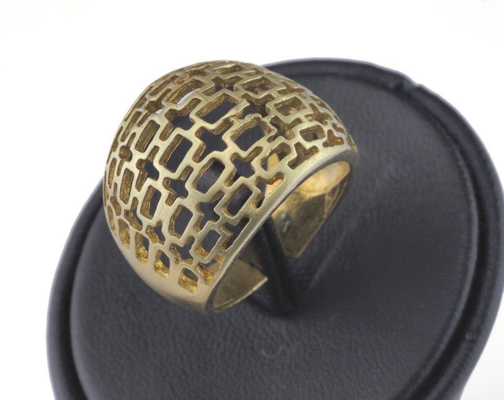 Adjustable Ring Raw brass (18mm 8US inner size) 2631