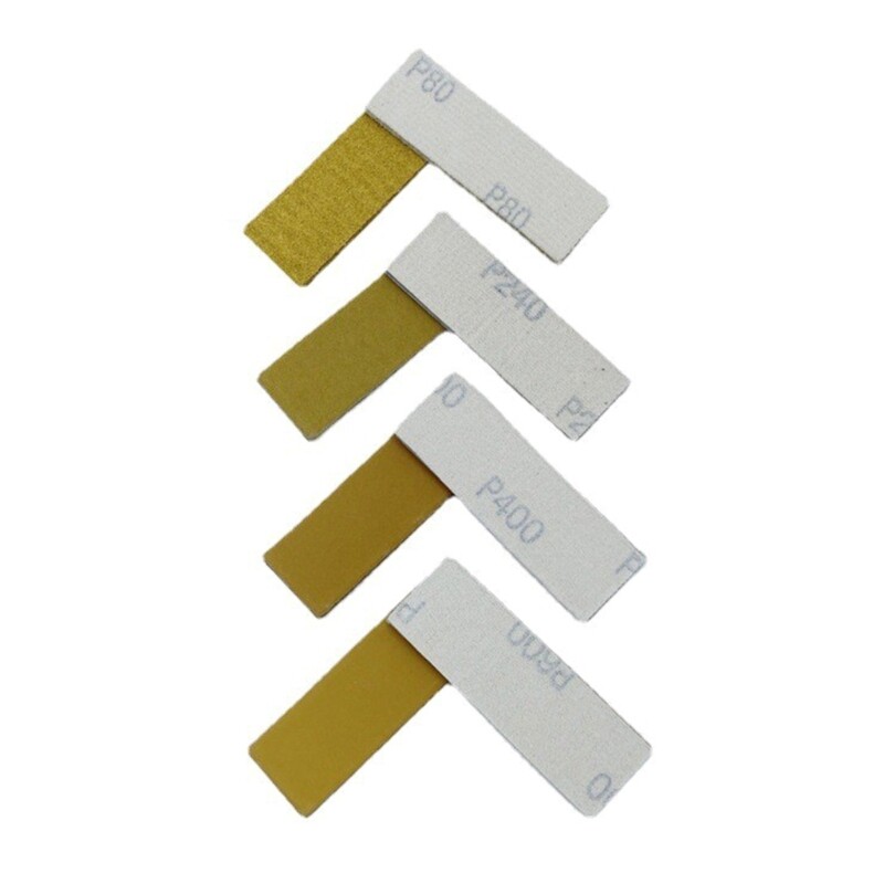 Micro Sander MultiPurposes Sanding 130Pcs Sandpaper for Various Materials