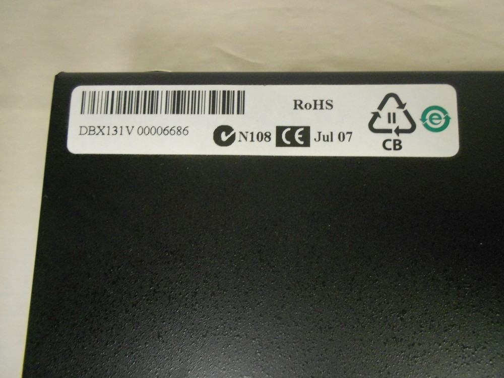 DBX 131 DBX131V 31-Band Graphic Equalizer