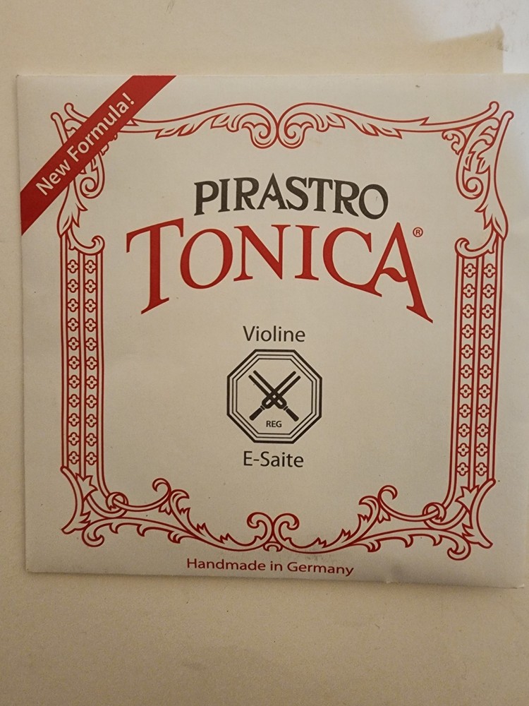 Pirastro Tonica  4/4 Single E String Medium Silvery Steel  Ball End
