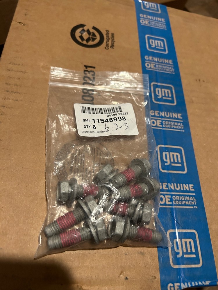 Genuine GM Engine Mount Bolt 11548998
