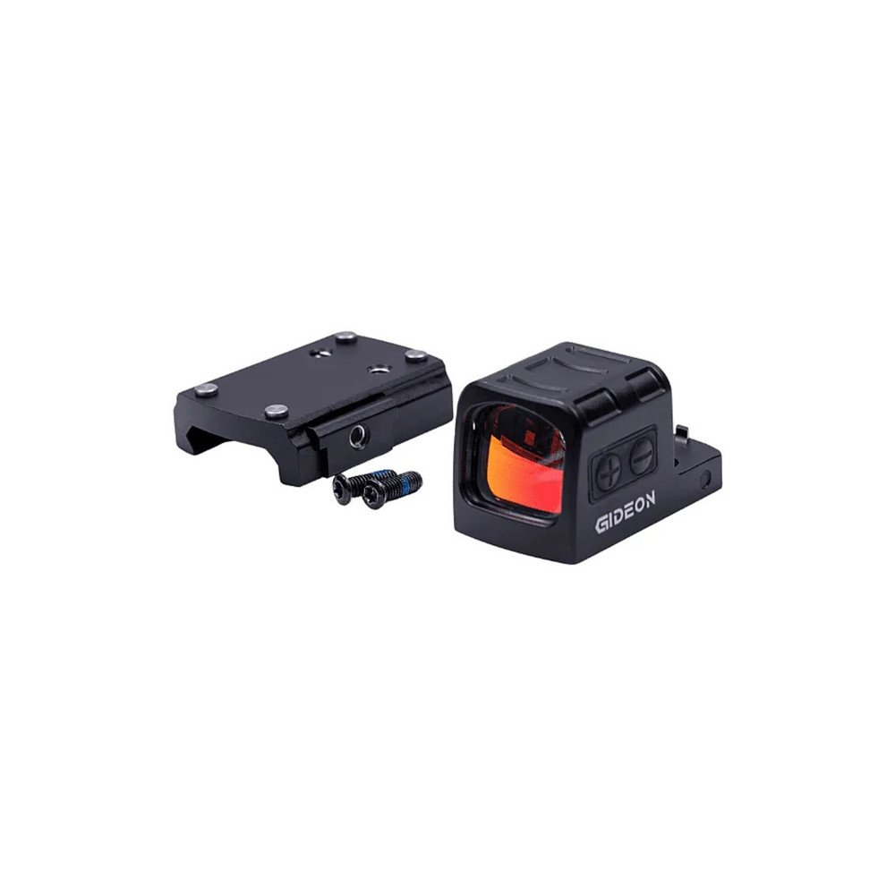 Gideon Optics VL-MINI-RD Valor Mini Micro 1x Reflex Red Dot Sight, Black