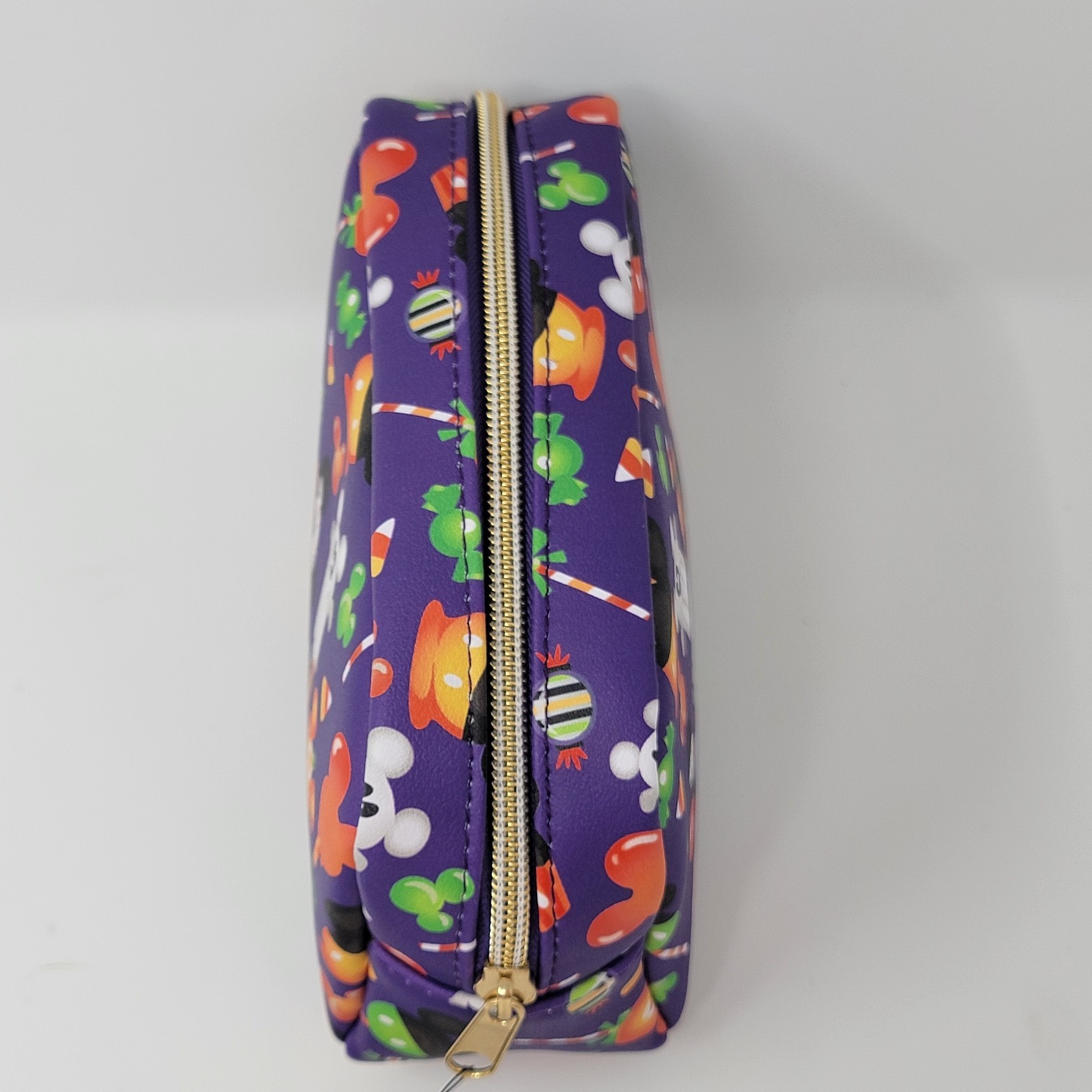 New! Loungefly Disney Mickey Mouse Halloween Treats Makeup Bag Cosmetic Pouch