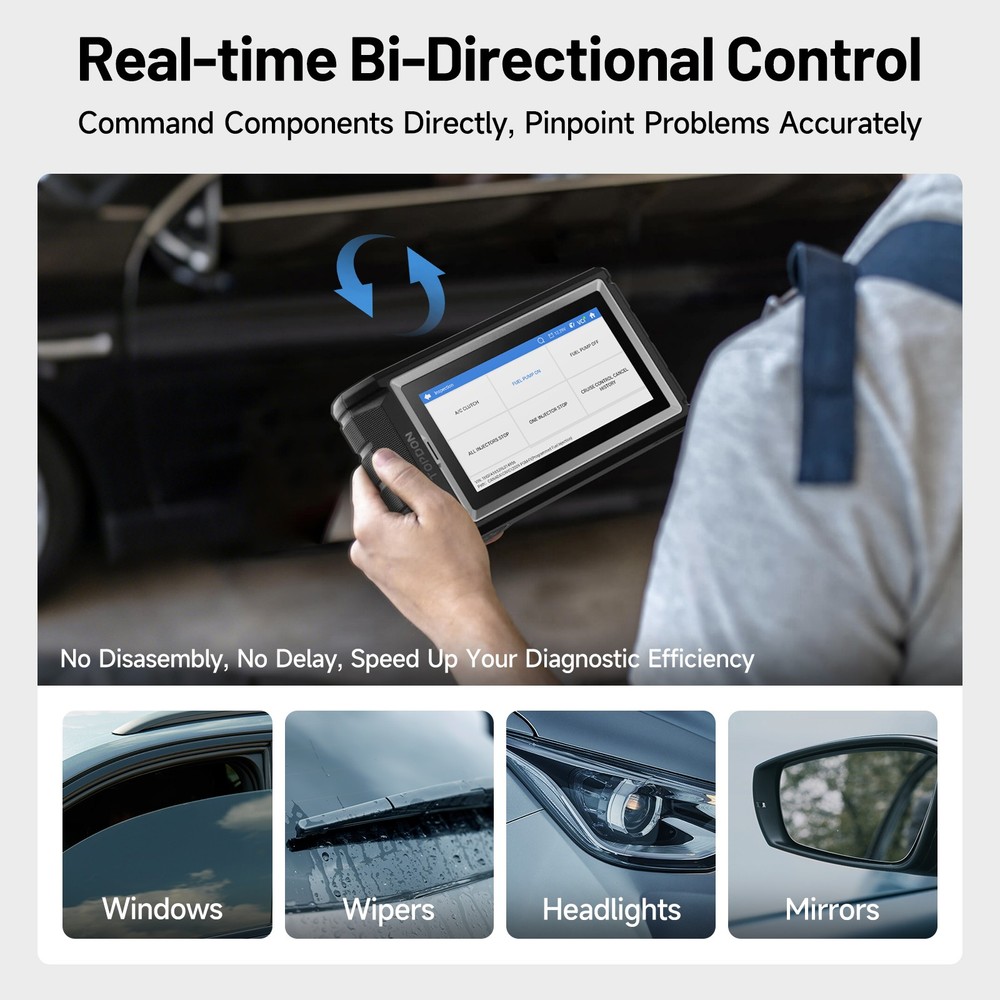 TOPDON AD800BT 2 Auto All System Diagnostic Bidirectional K!ey Coding Scanner