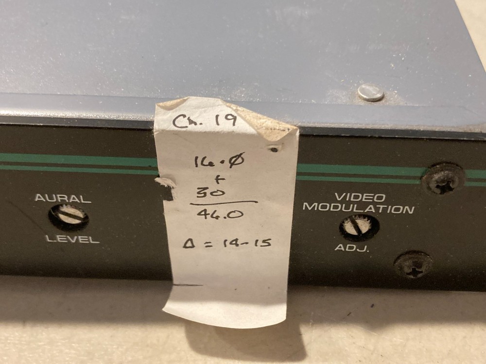 Pico Macom PCM55 Audio / Video Modulator Channel E