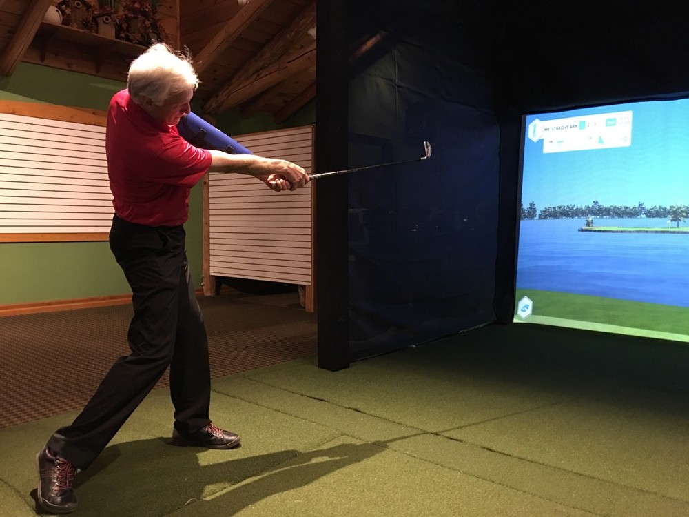 Golf Trainer - Stop Casting, "Straight Arm" Can Help-standard size