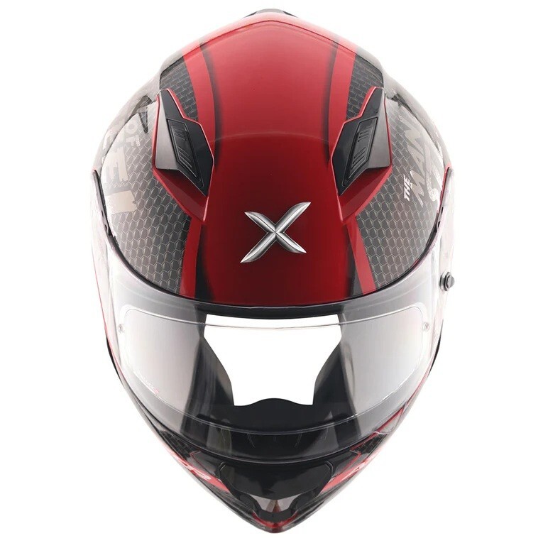 AXOR "Hunter DC Superman" DOT & ECE Approved Full Face Motorcycle Helmet