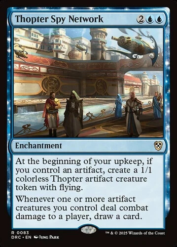 Thopter Spy Network - 83 - NM - Commander: Aetherdrift - MTG