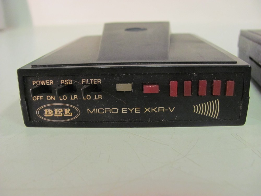 BEL Micro Eye XKR-V Radar Detector - Tested, Works!