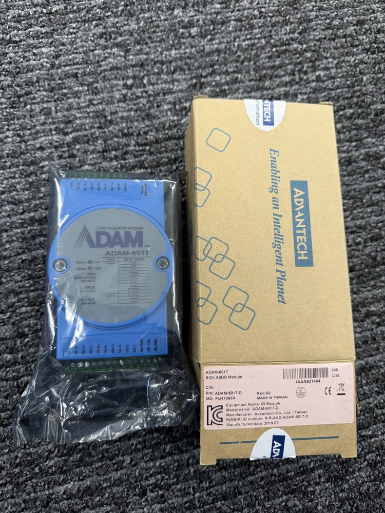 Advantech ADAM-6017-CE 8-CH AI/DO Module