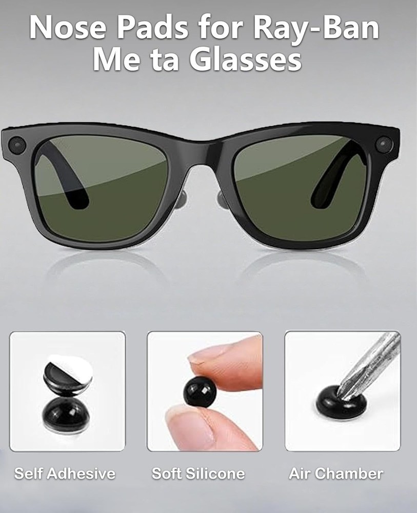 Smart Glasses Accessory Bundle: Privacy, Comfort, and Cleaning Solutions