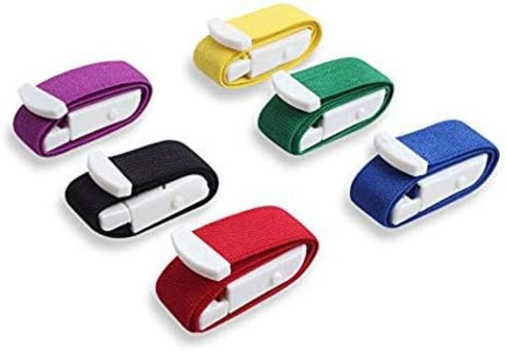 6-Pack Quick Release Tourniquets - Durable Latex-Free First Aid Solution