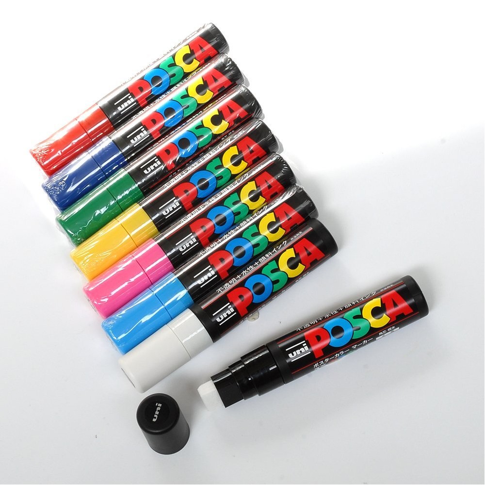 Uni Posca Extra Bold Marker White PC17K.1