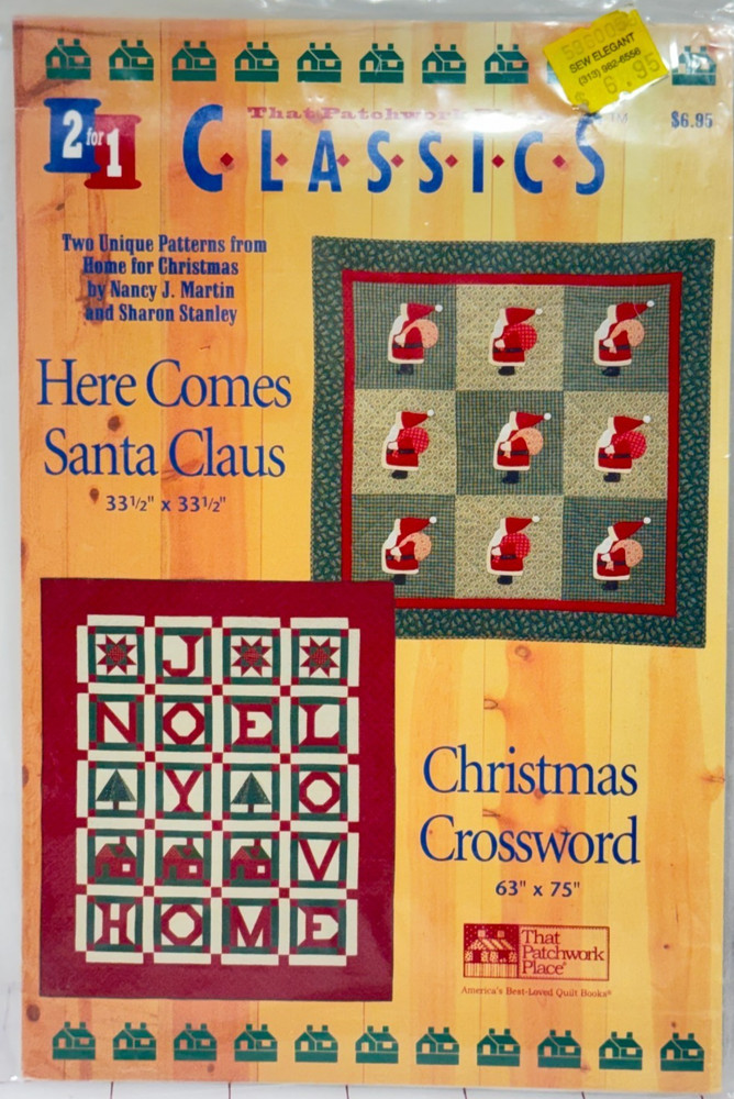 That Patchwork Place Classics - Christmas Crossword, Here Comes Santa Claus