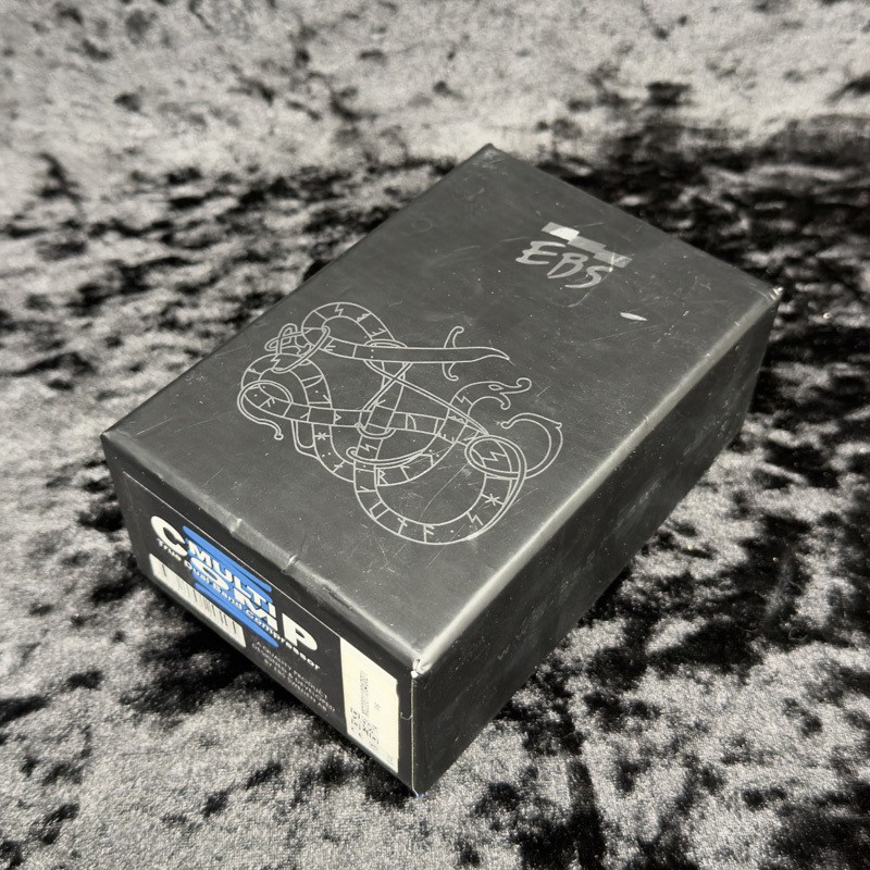 EBS MultiComp Blue Label Bass Compressor Pedal Sensitivity Control Used