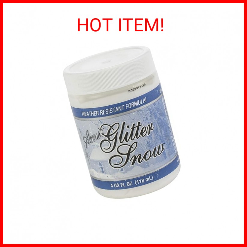 Aleene's Glitter Snow 4oz
