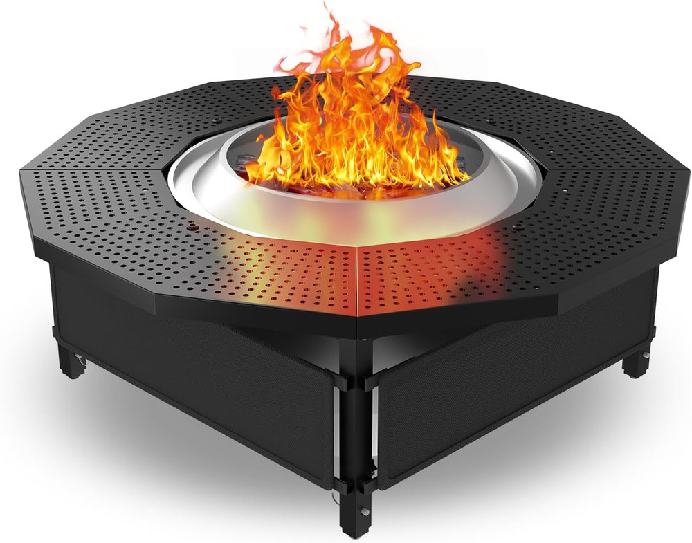 Versatile Adjustable Fire Pit Tabletop for Solo Stove Bonfire & Ranger