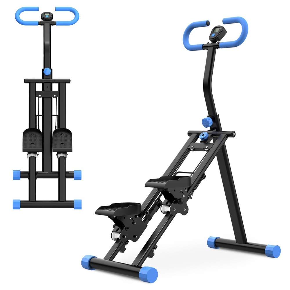 Adjustable Vertical Climber - Stable Stair Stepper for Full-Body Home Workout