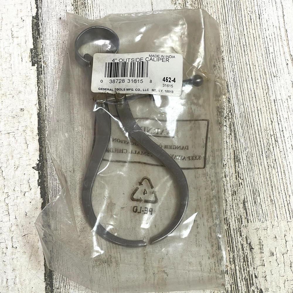 General Tools 452-4 0 to 4" SAE Outside Caliper