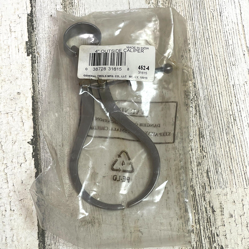 General Tools 452-4 0 to 4" SAE Outside Caliper