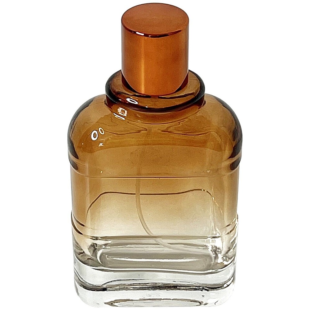 100ml 3.4oz clear gradient colored glass spray empty perfume bottles decant