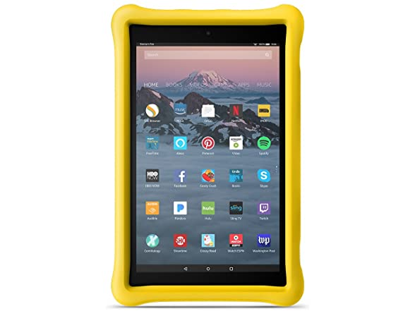 Amazon fire 7th gen 16 GB + Kids-Proof Case in different colors