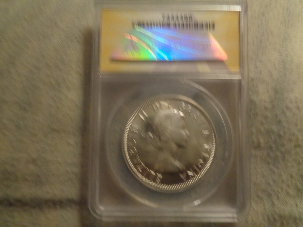1958 canadian dollar graded ms 63 by anacs.