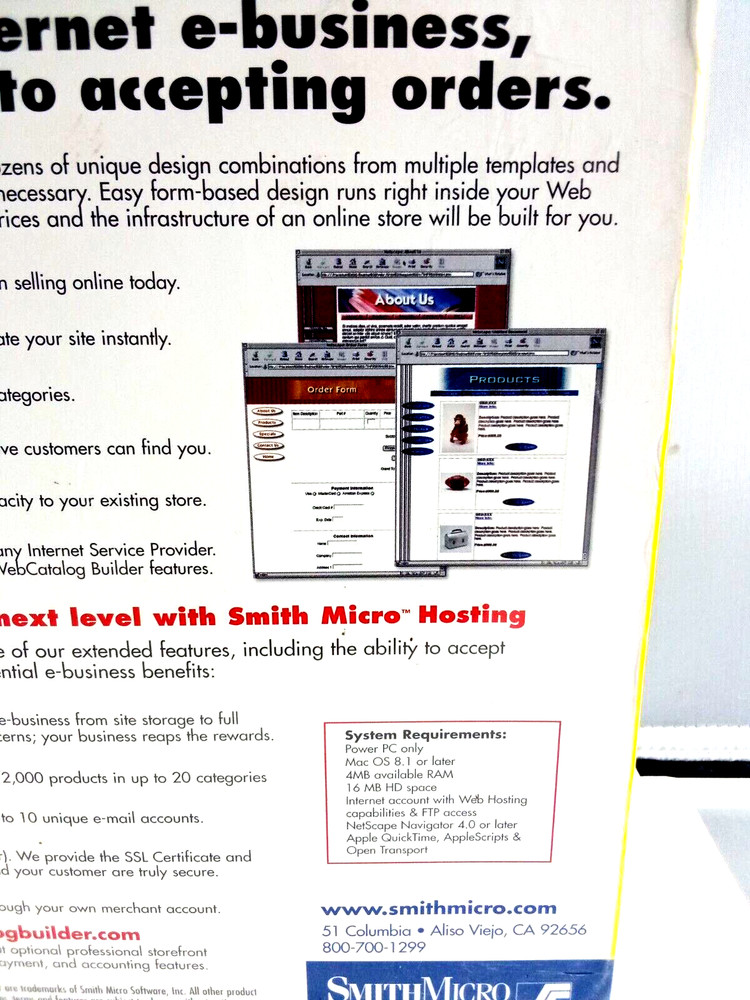 SmithMicro Web Catalog Builder For Macintosh