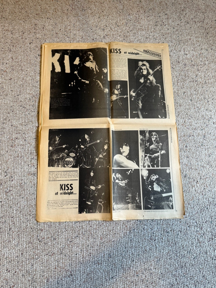 1977 Rock Scene Backstage SCRAPBOOK # 1