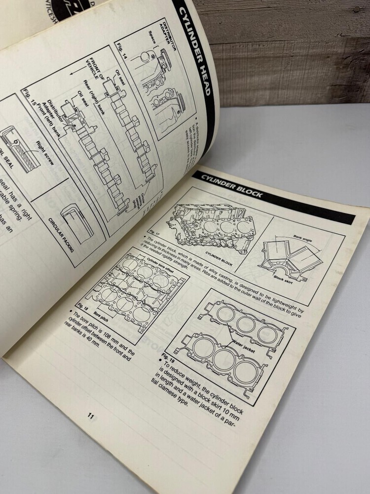 Chrysler Motors 1987 3.0L V-6 Engine Training programs Book 6G62 Engine