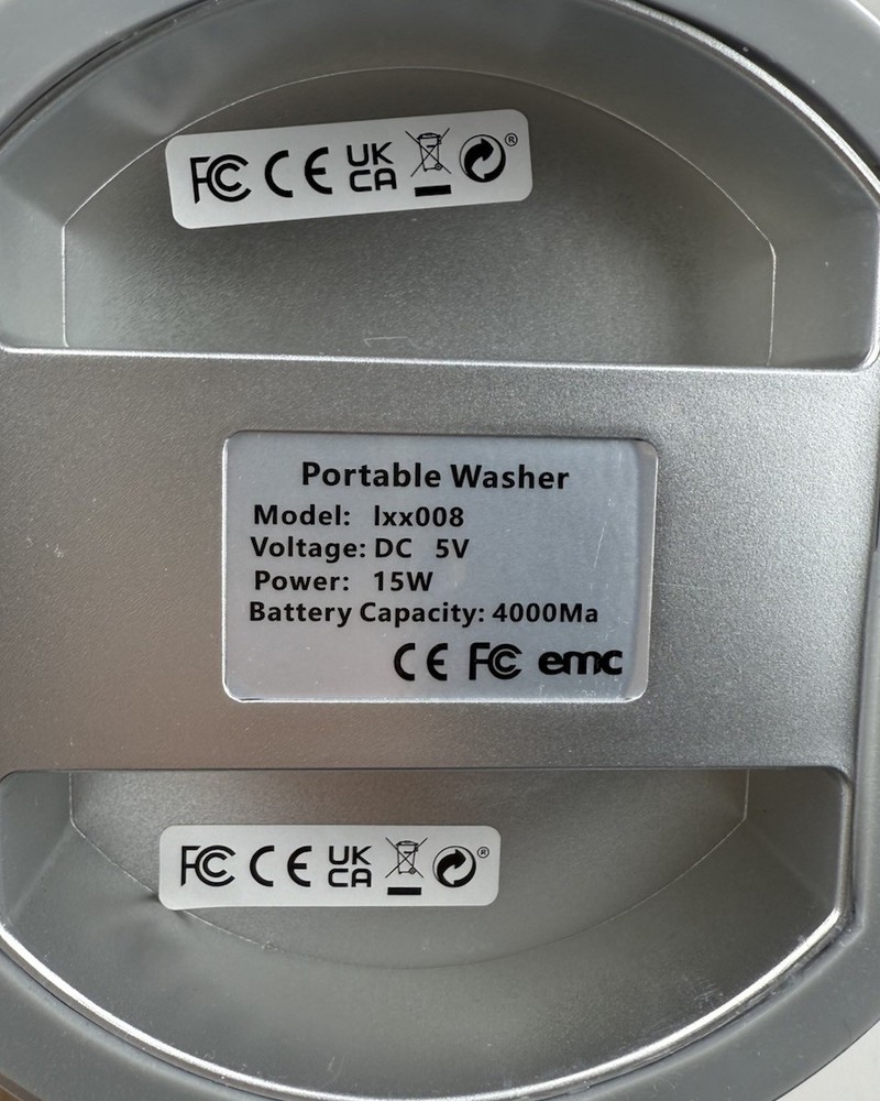 Portable Drum Clean Mini Washing Machine - Top Load, Lightweight