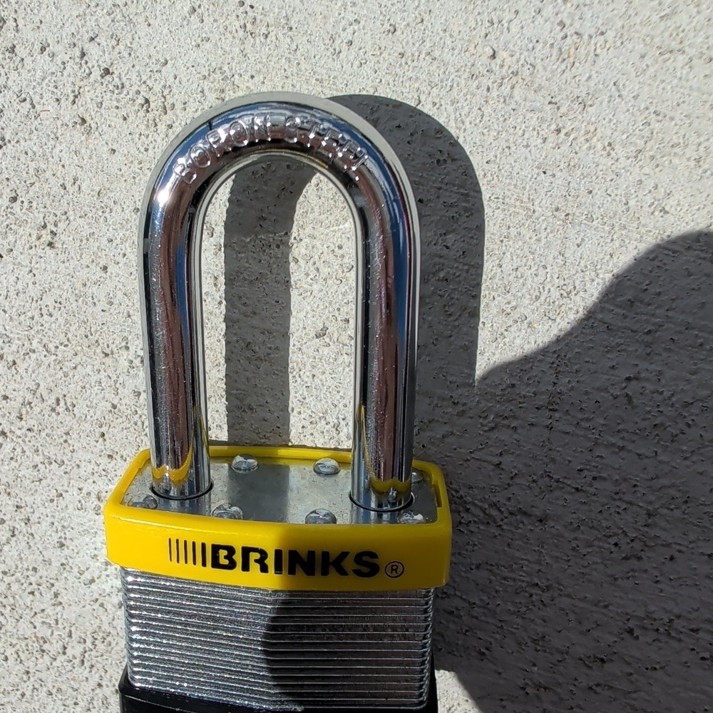 Brinks Commercial Grade Padlock High Security