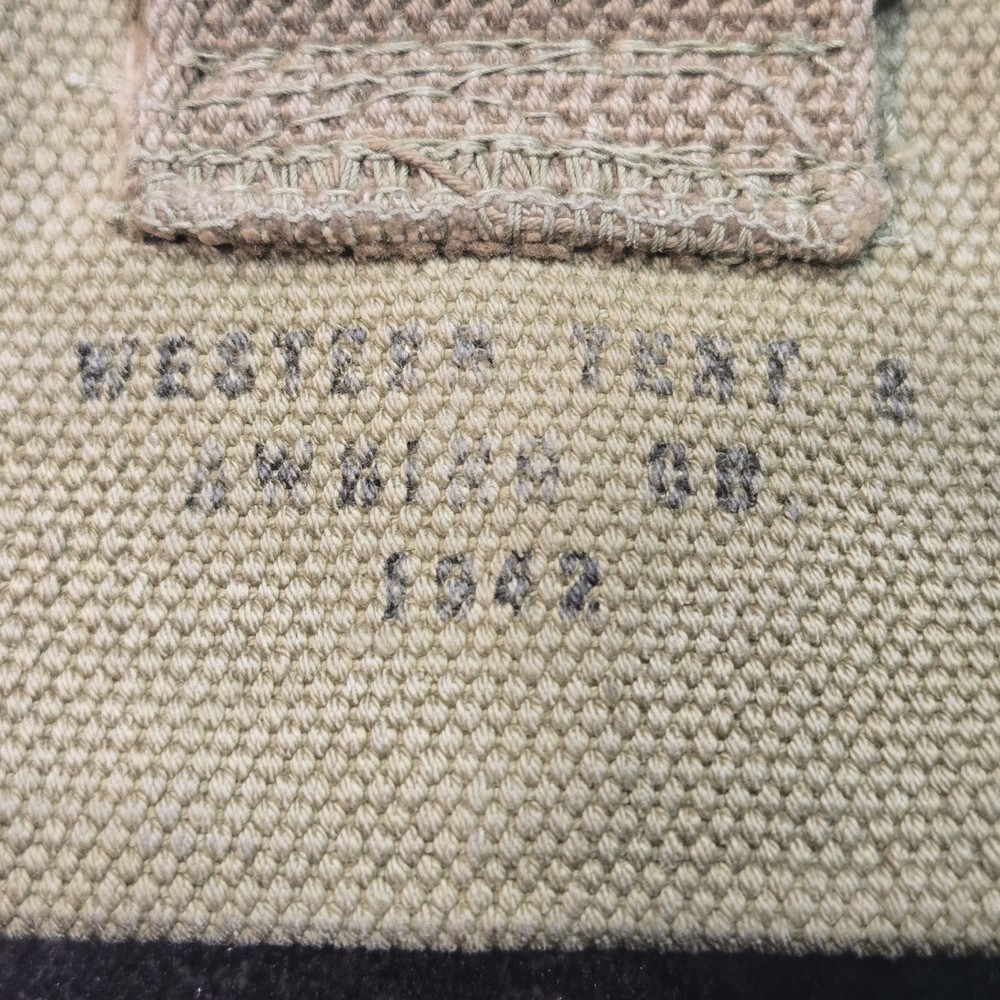 ORIGINAL WWII US ARMY INFANTRY M1942 FIRST AID CARLISLE BANDAGE CARRY POUCH-1942