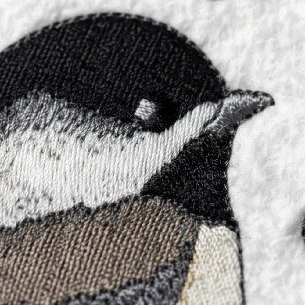 Chickadee Embroidered Patch