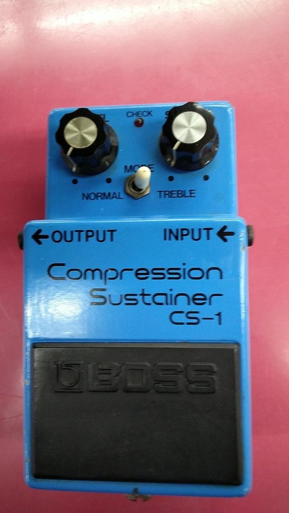 BOSS CS-1 Silver screw skeleton switch compressor