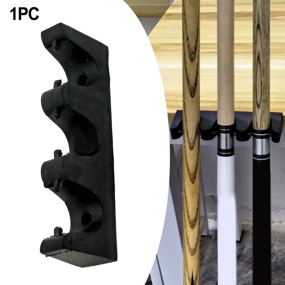 Compact Rubber Billiard Cue Holder Effective Storage Solution for Cues