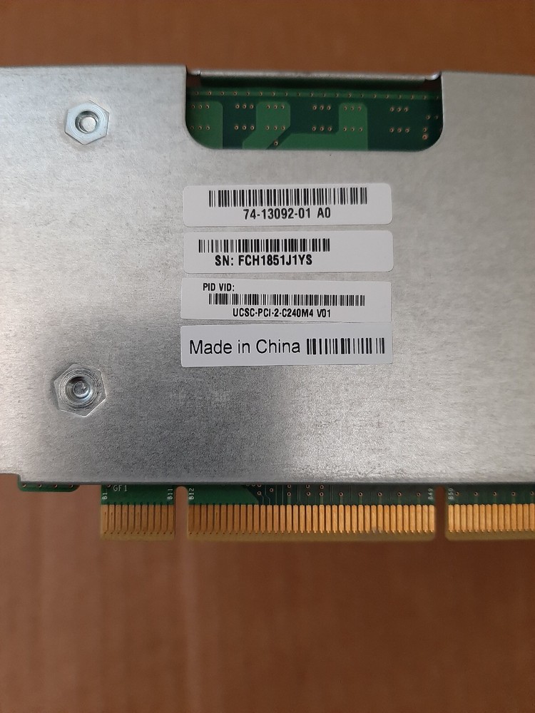 Cisco UCS UCSC-PCI-2-C240M4 PCIe Riser Board (Riser 2) GPU Ready