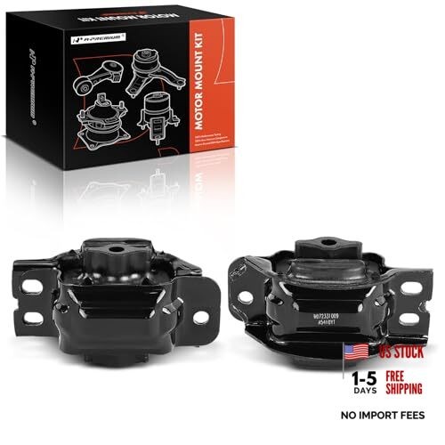 2PCS Front Left and Right Engine Motor Mount Kit Compatible with Dodge Ram