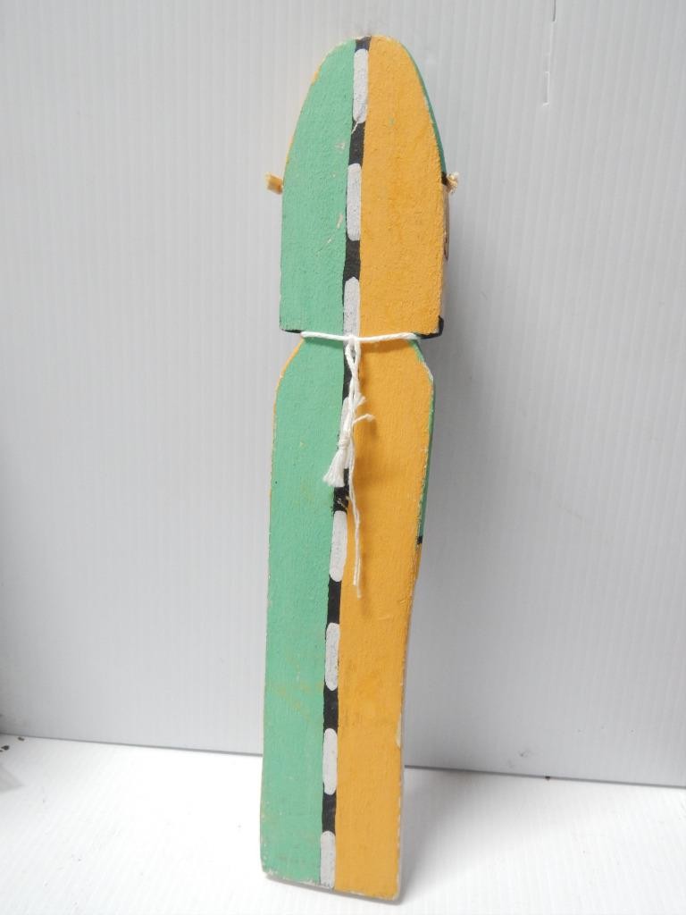 14" HOPI PUEBLO INDIAN KACHINA CRADLE DOLL EXTRA TALL - COTTONWOOD ROOT SIGNED