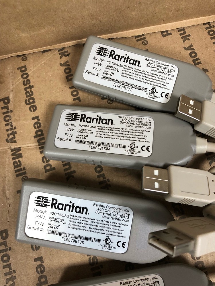 (X7) Raritan Paragon II Computer Interface Module P2CIM-USB USB KVM Extenders