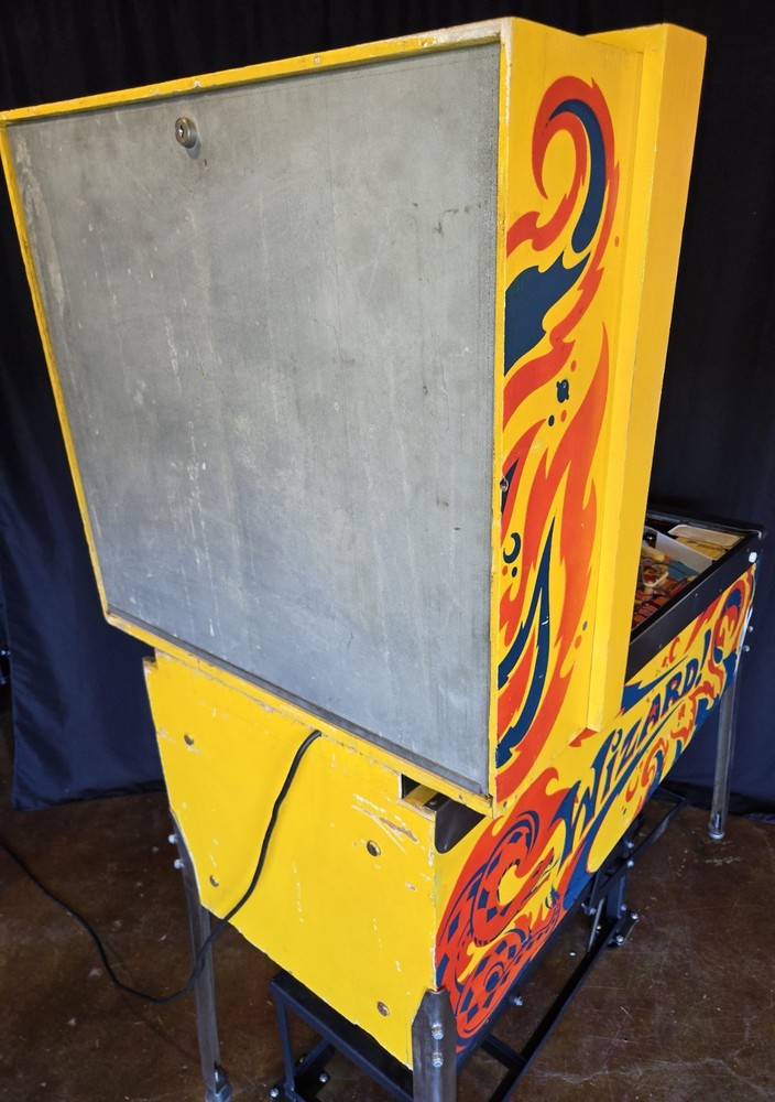 Restored Wizard! Pinball Machine (Bally) 1975