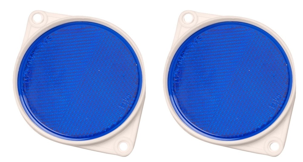 Prod Co #cdrf-3b 2pk 3-1/4"blu Reflector
